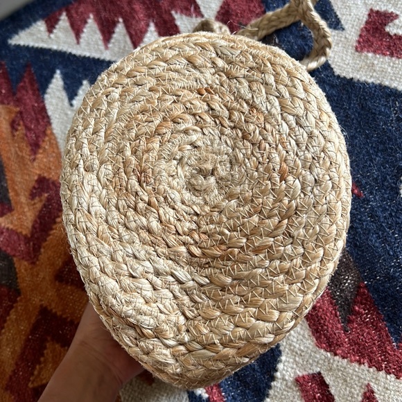 Zara Natural Jute Tote Bag - Picture 8 of 12